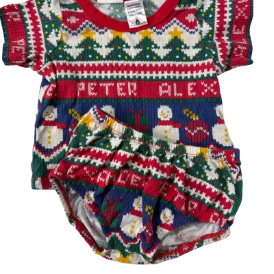 Peter Alexander Size 00 Christmas pj set