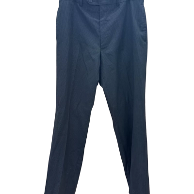 Calvin Klein Mens  Size 32 Striped Navy Blue Business Pants 