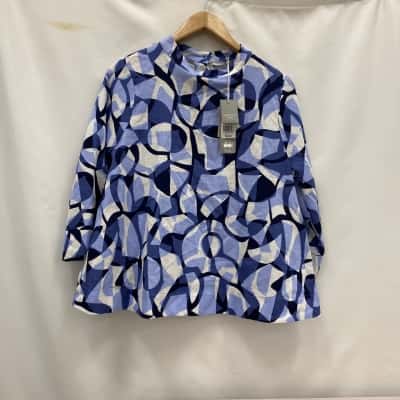 Regatta Women’s  Size 14 Long Sleeve Dusty Blue Top 