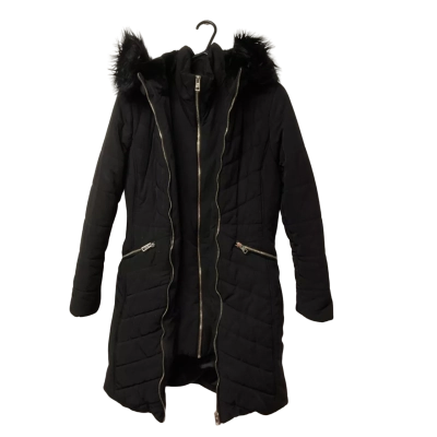 Forever New Womens  Size 6  Black  Raincoat  