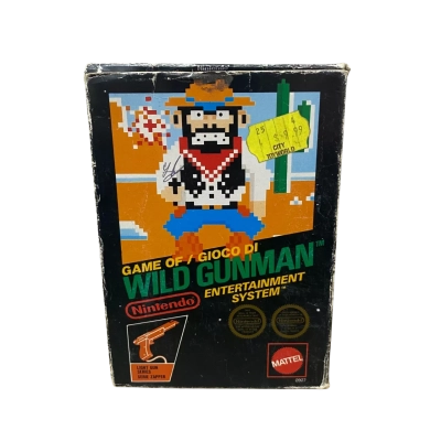 Wild Gunman Nintendo Entertainment System  - Rare 5 screw variant - 1987
