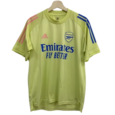 Adidas Mens  Size M T-Shirt Blue / Pink  / Yellow 