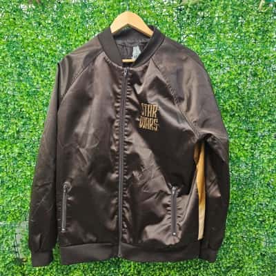 Star Wars Mens Size L Jacket Brown 