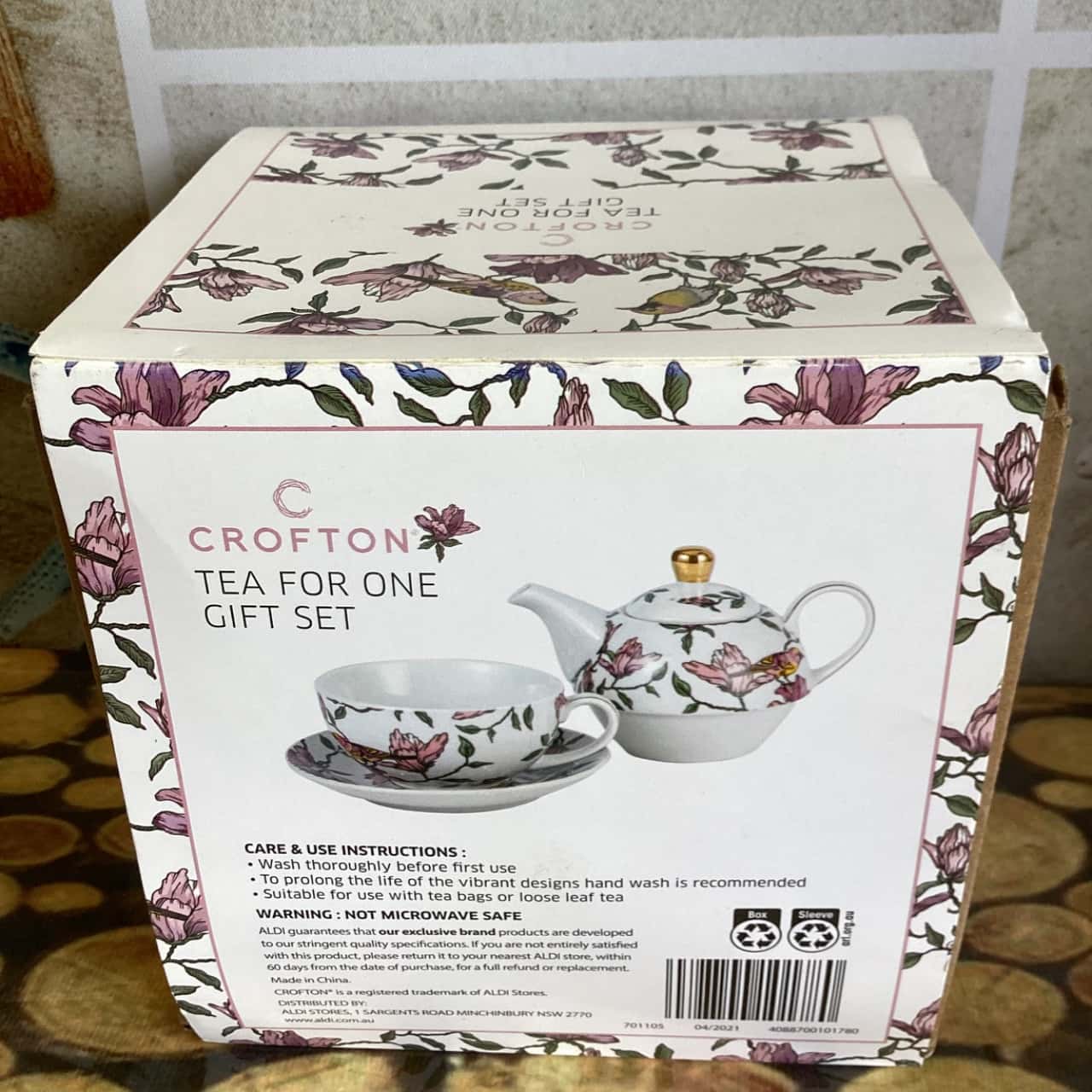 Crofton tea for one gift set