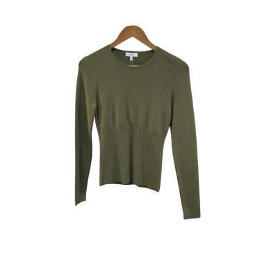 BNWT Kookai Womens  Size 2 Sweatshirt Olive 