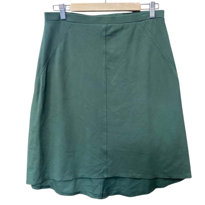 Laura Ashley Forest Green A-Line Skirt Size L