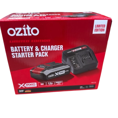 Ozito Battery & Charger Starter Pack Limited Edition brand new 