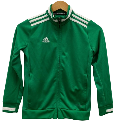 Adidas Kids Size 9/10 Jacket Green 