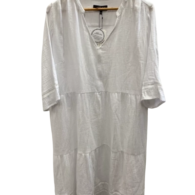  Womens  Size 18 Casual Dress White 