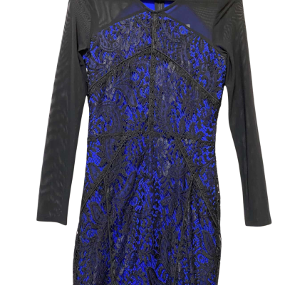  Womens  Size XS Dress Black  / Blue 