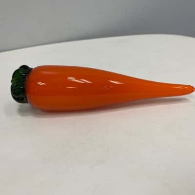 Handmade Glass Carrot