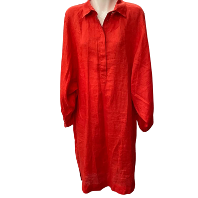Manning Cartell Womens  Size 14 Shirt Dress Red 