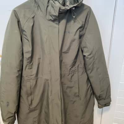 Mountain Warehouse Womens  Size 12 Hooded Jacket Green 