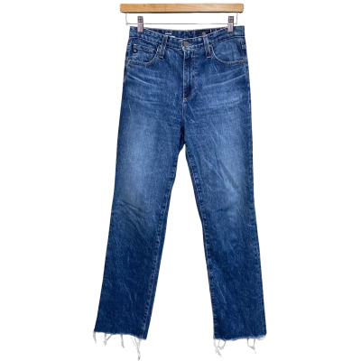 Adriano Goldschmied Womens  Size 27 High-Waisted Jeans Blue 