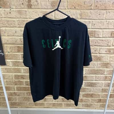 NBA Mens ordan NBA Boston Celtics Courtside T-shirt Size XL 