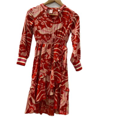 Scotch & Soda Womens  Dress Size 8 Pink  / Red / White 