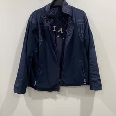 ARIAT Womens  Size L / M Windbreaker Blue 