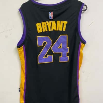 NBA Mens  Size XL Jersey Black  / Purple / Yellow 