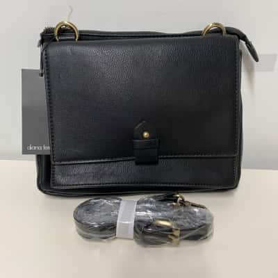 Diana Ferrari Black & Gold Bag
