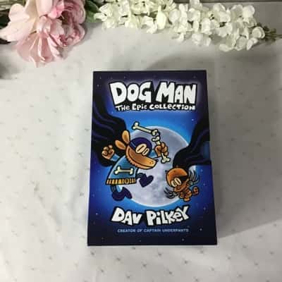 Scholastic Dog Man: The Epic 4-Book Collection Hardcover Books 