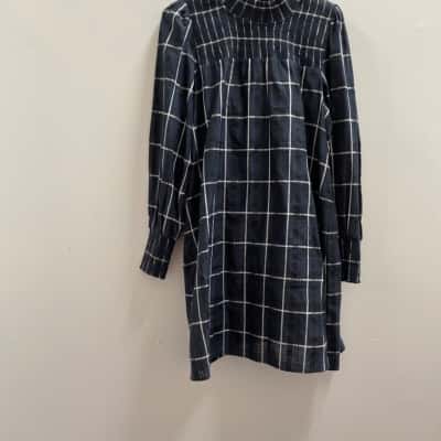 Zoe Kratzmann Womens  Size 1 Midi Dress Grey / White 