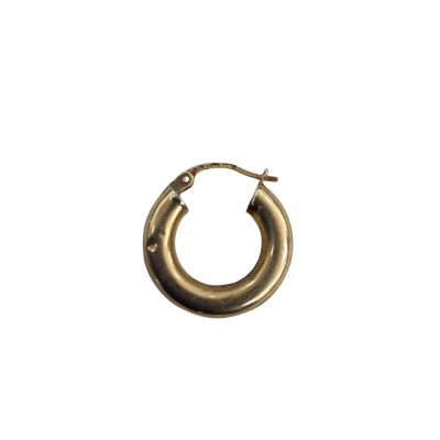 Vintage Unoerre Italian Womens Single 9ct Gold Earring Stamped 375(As Is see photos)