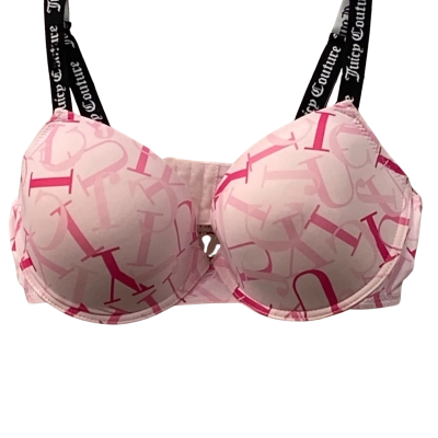 Juicy Couture Womens  Size 40 Bra Pattern / Pink  