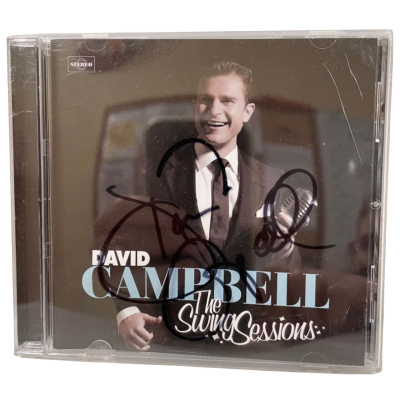 David Campbell The Swing Sessions CD, Signed