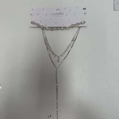 Coletteby colette hayman  Womens chain 3 row  Necklace 