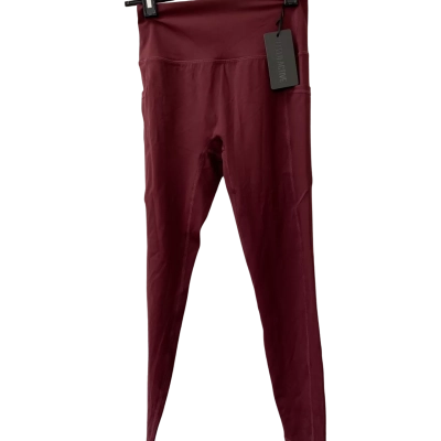 Leelo Maroon Size M Leggings 