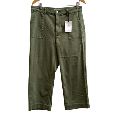 Brand New Jeanswest Womens  Size 14 Kelsey Utility Capri Jeans Khaki 