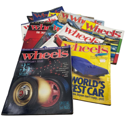12x 1983-1988 ‘Wheels’ Magazines