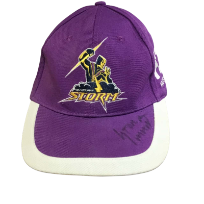  Unisex  One Size Purple Melbourne Storm Cap