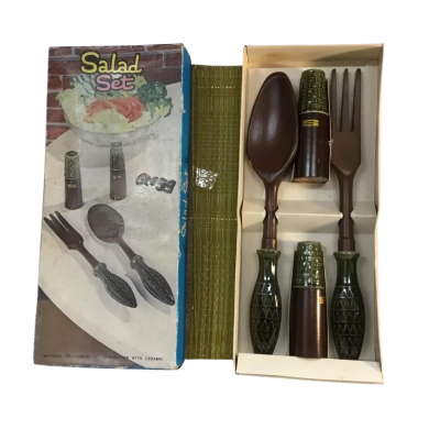 Vintage Salad Set as pictured