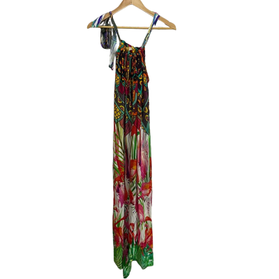  Womens  Kelly’s Kloset Size S/M Kaftan Red 