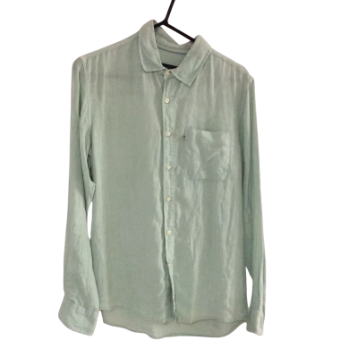 The academy brand Mens  Size S Long Sleeve Shirt Green 