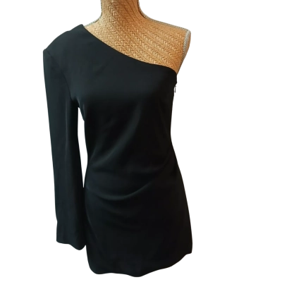 Mossman Womens  Size 8 Cocktail Ride out Mini Dress Black  