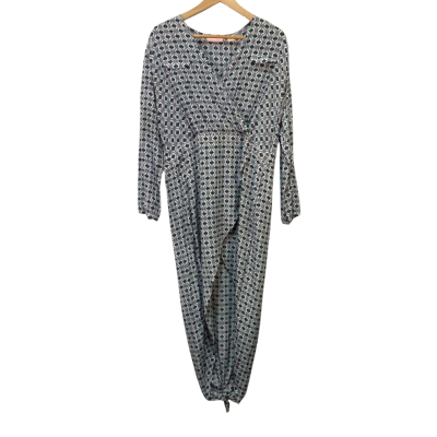 Sass & Bide Womens Size 12 Green/White High-Low Dress 