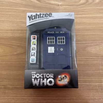 Doctor Who Yahtzee 50th Anniversary Collector's Edition Game