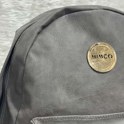 Mimco Womens Gold / Grey backpack 