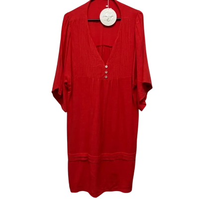 Salty Bright Women's  Size 20 Casual Dress Red 
