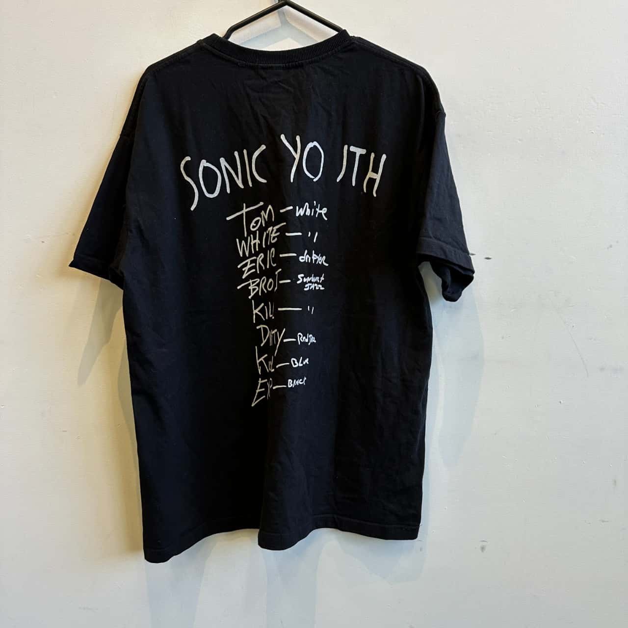 vintage Sonic YOUTH MY SO CALLED TOUR Standard Inoustrul Men's
