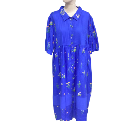Trelise Cooper Womens  Size 16 Maxi Dress Blue / Floral 