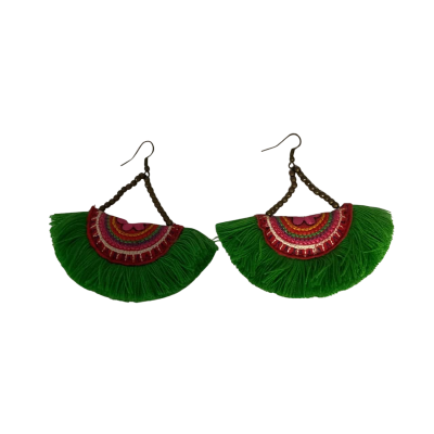  Women's multicoloured boho Hook Earrings 