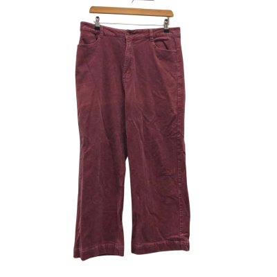 Dangerfield / Princess Highway Womens  Corduroy Pants Size 16 Pink/Red  