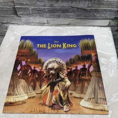 Disney Presents The Lion King Program