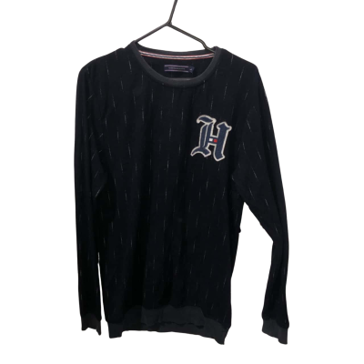 Tommy Hilfiger Mens Navy Blue Jumper Size L 