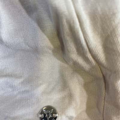 Monari Womens  Size 8 Long Sleeve Top Cream 