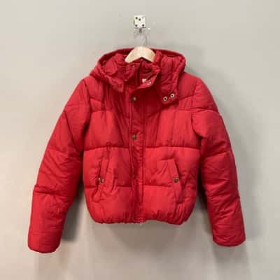 Seed Teen   Size XS Jackets Cherry Red 