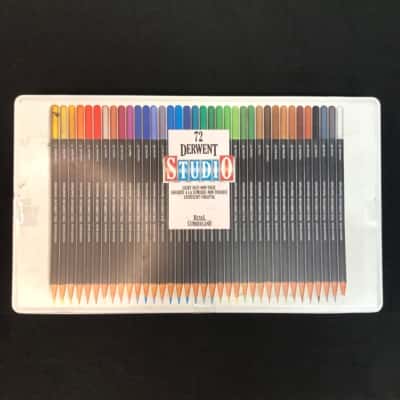 Derwent Studio: 72 pencils - Rexel Cumberland - Used -(s) Derwent Studio: 72 pencils - Rexel Cumberland - Used -(s)